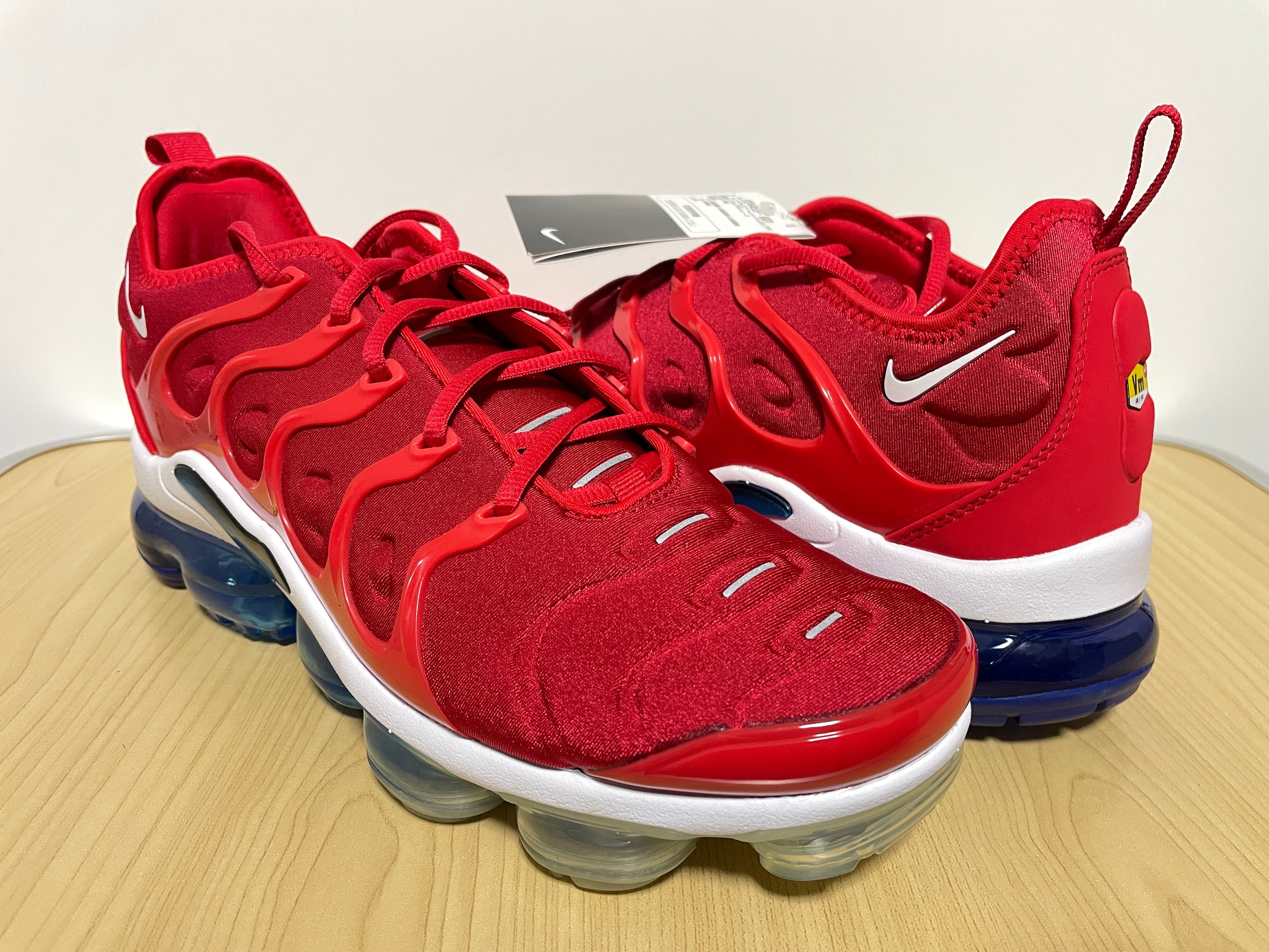 Nike Air VaporMax Plus "University Red/White/Black"
