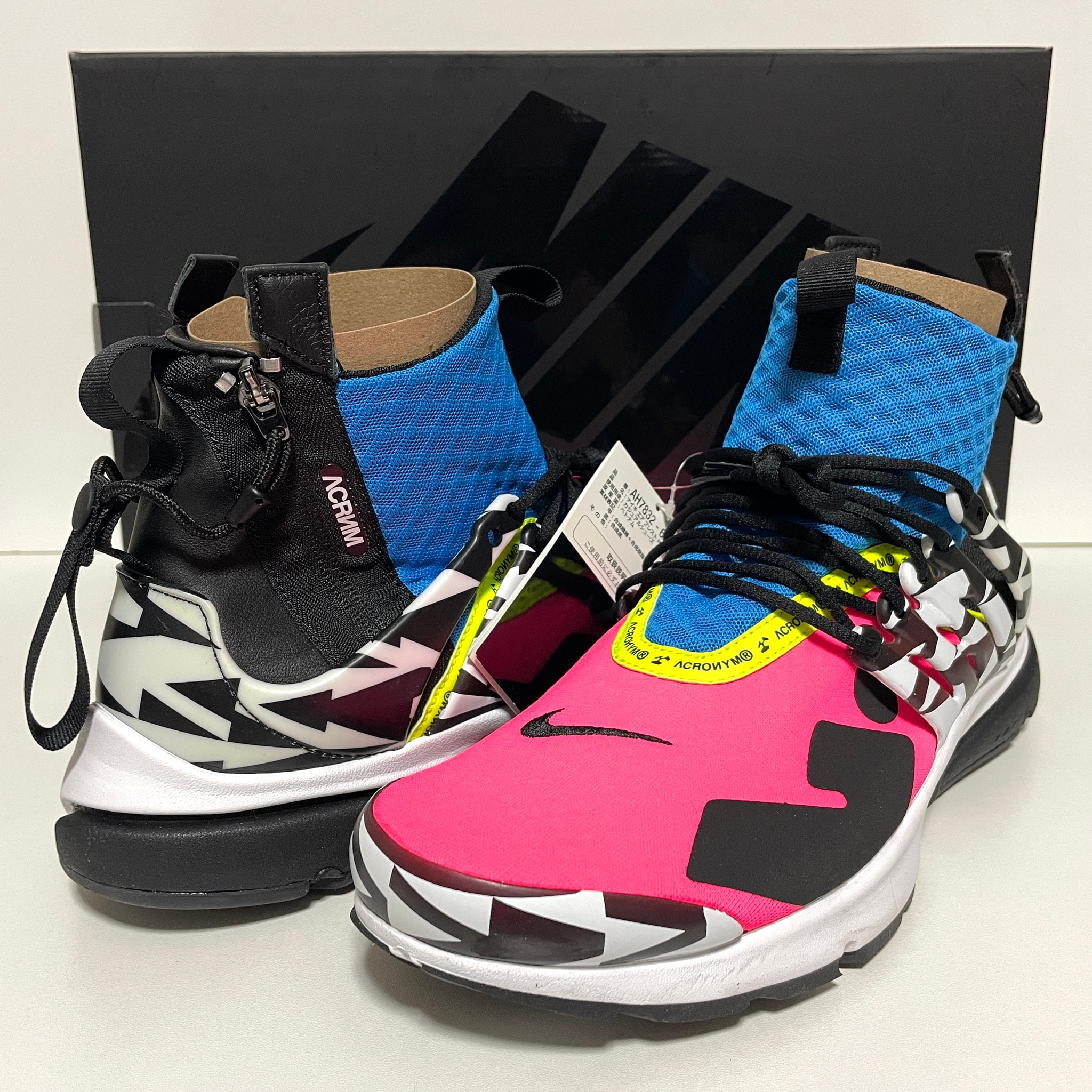 ACRONYM × Nike Air Presto Mid "Hyper Pink"