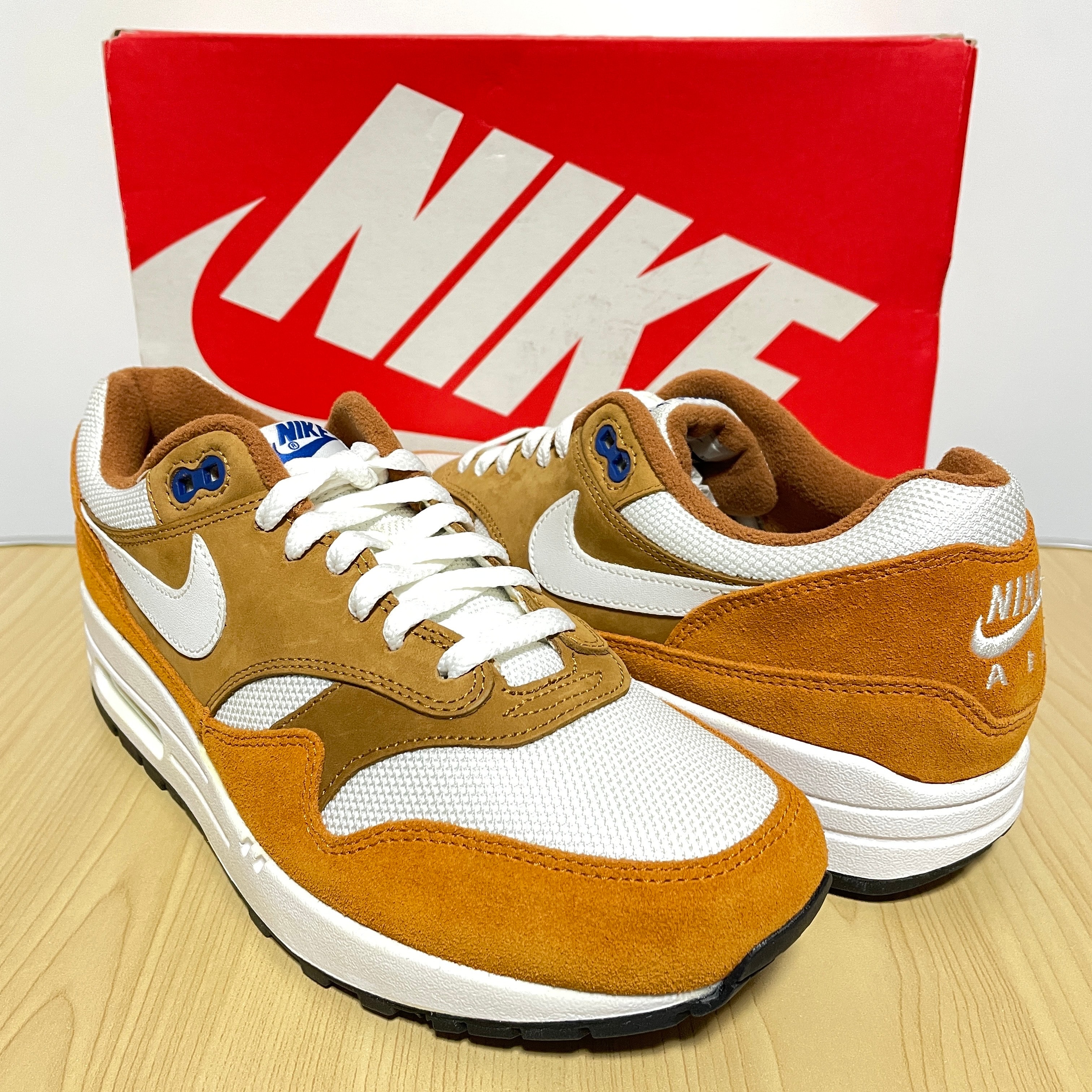 ナイキ エアマックス1 PRM レトロ "ダークカレー"