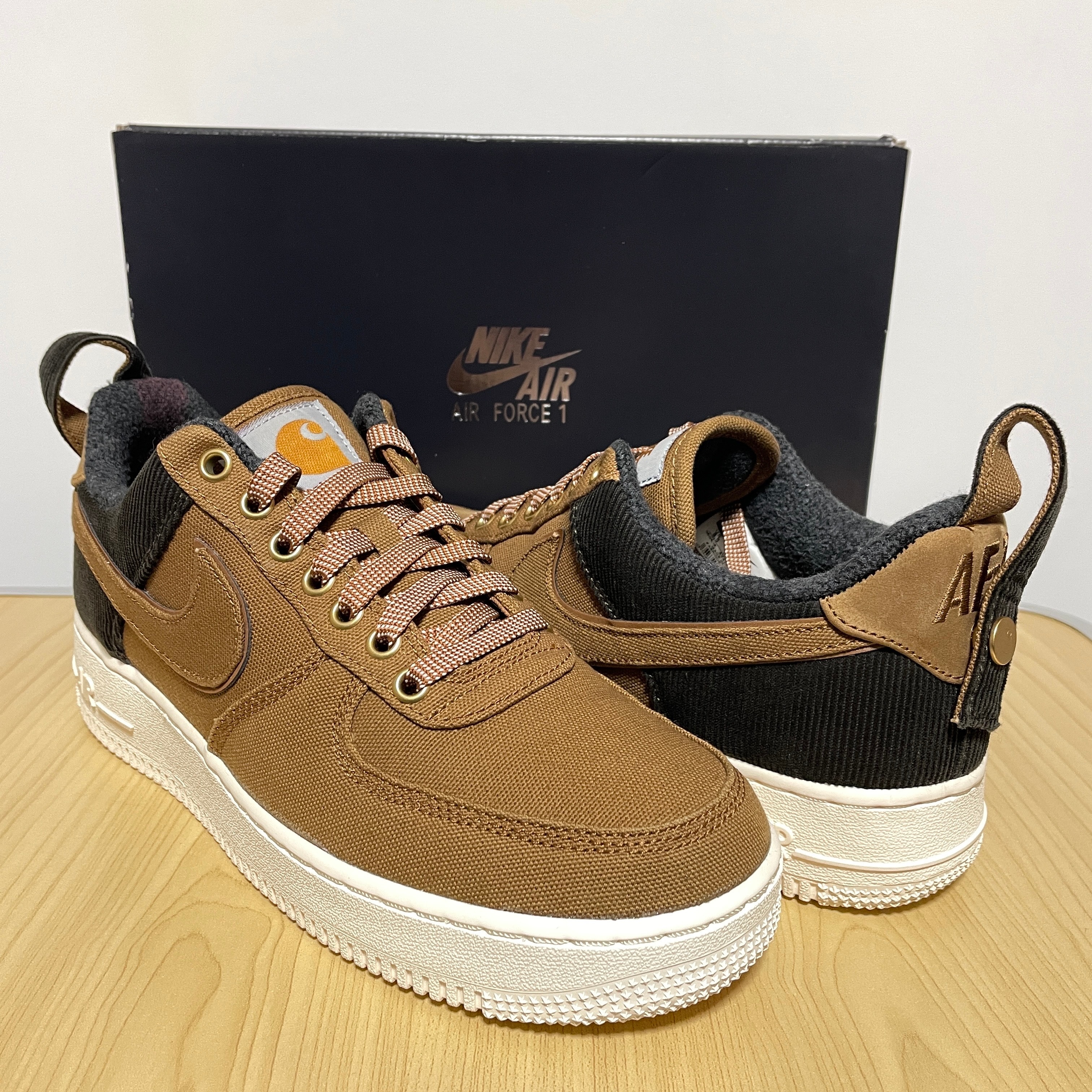 Carhartt WIP × Nike Air Force 1 Low "Ale Brown"