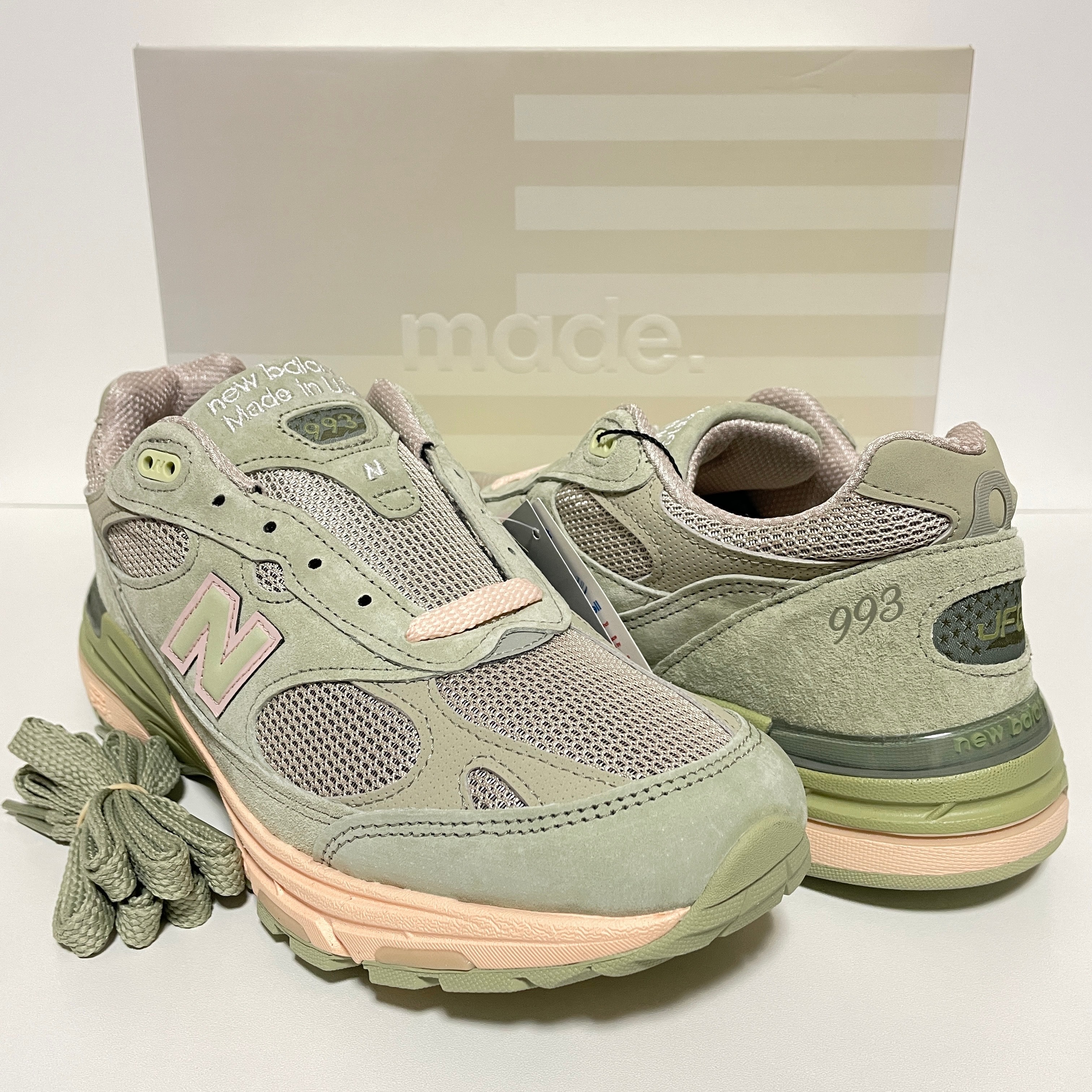 Joe Freshgoods × New Balance 993 Performance Art "Sage"