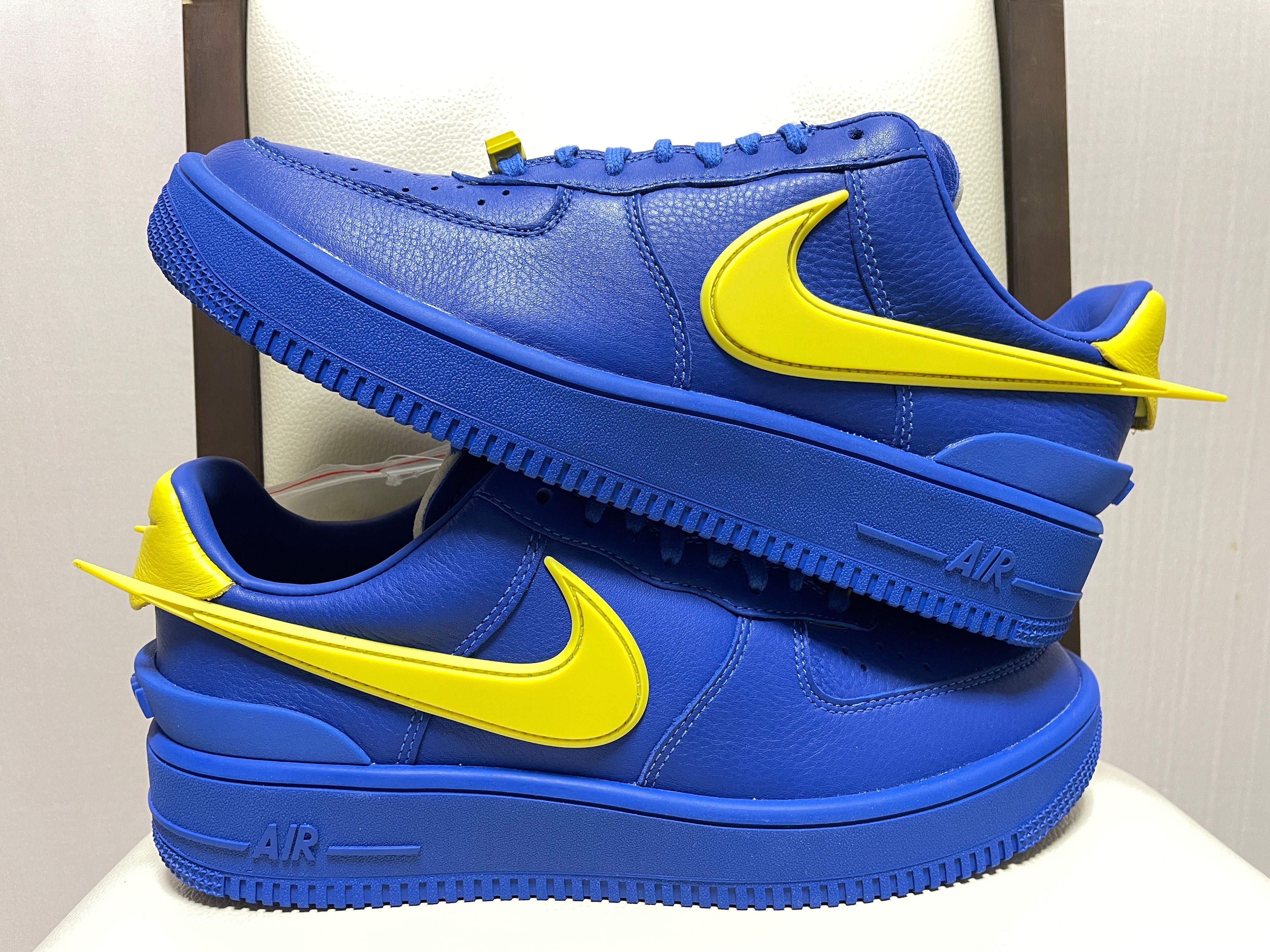 AMBUSH × Nike Air Force 1 Low "Game Royal and Vivid Sulfur"