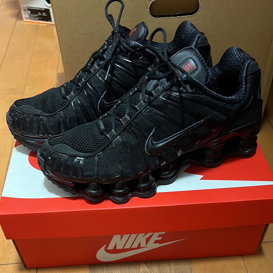 Nike Women's Shox TL "Black and Max Orange"