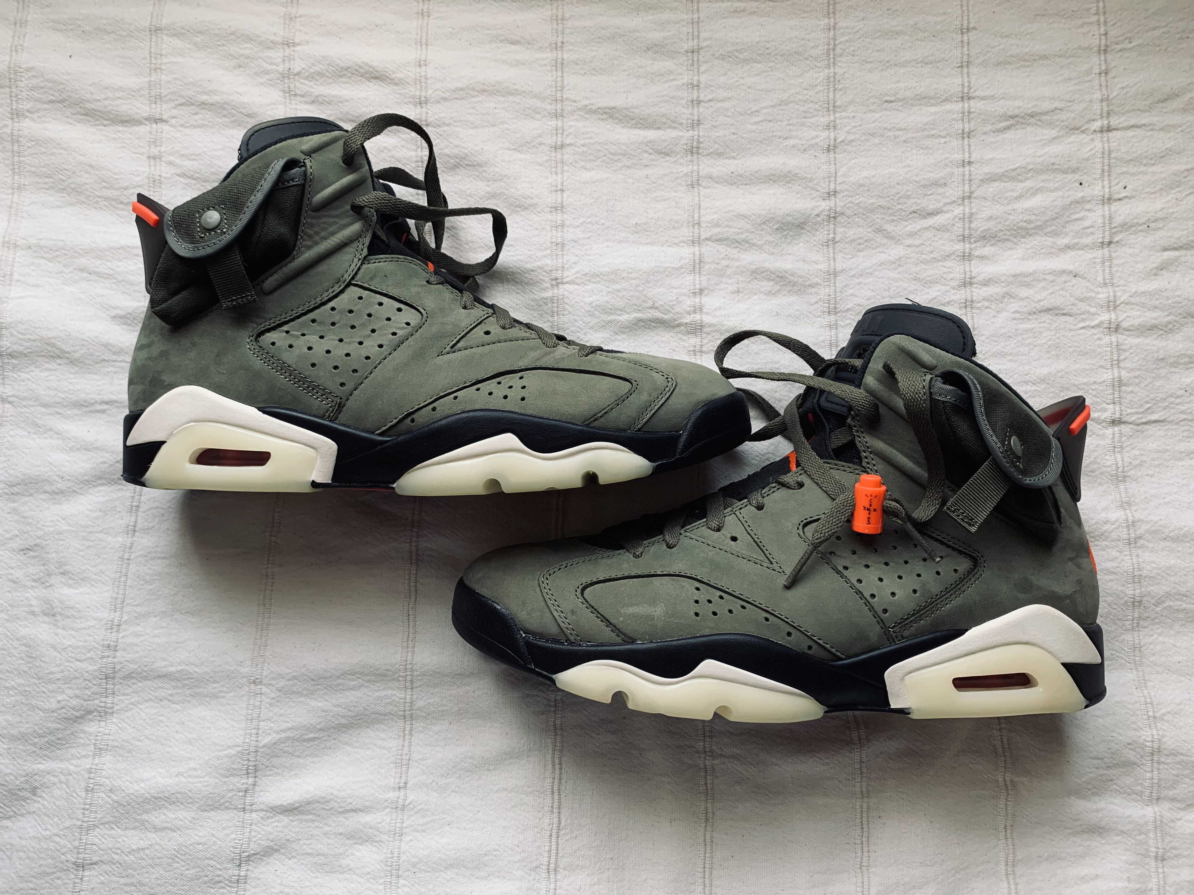 Travis Scott × Nike Air Jordan 6 Retro "Medium Olive"