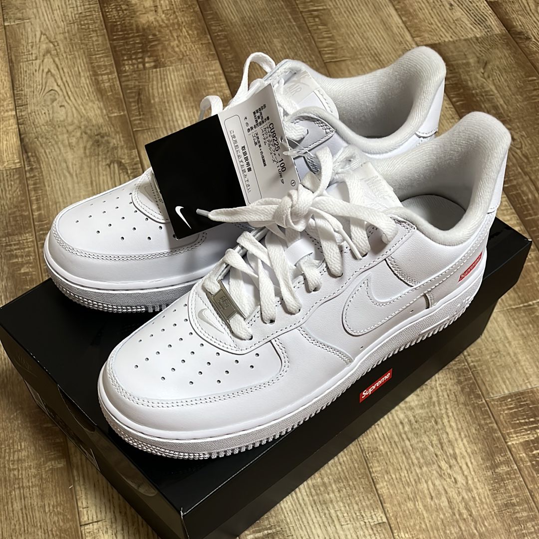 Supreme × Nike Air Force 1 Low "White"