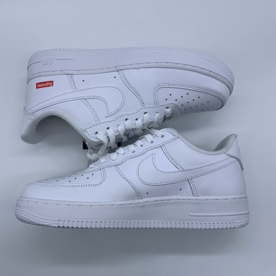 Supreme × Nike Air Force 1 Low "White"