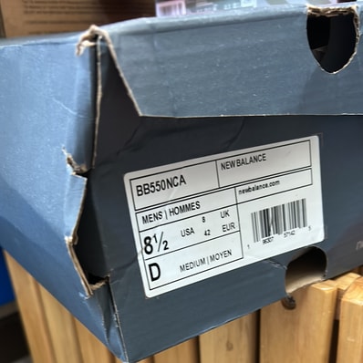 New Balance 550 "White Black"