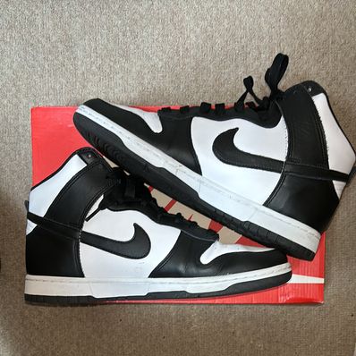 Nike Dunk High "Black and White"