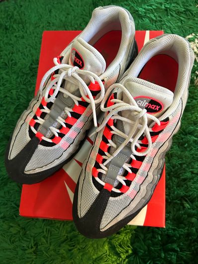 Nike Air Max 95 "White/Solar Red"