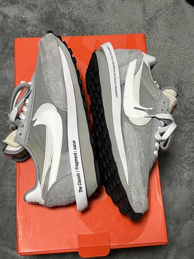 Fragment × sacai × Nike LD Waffle "Light Smoke Grey"