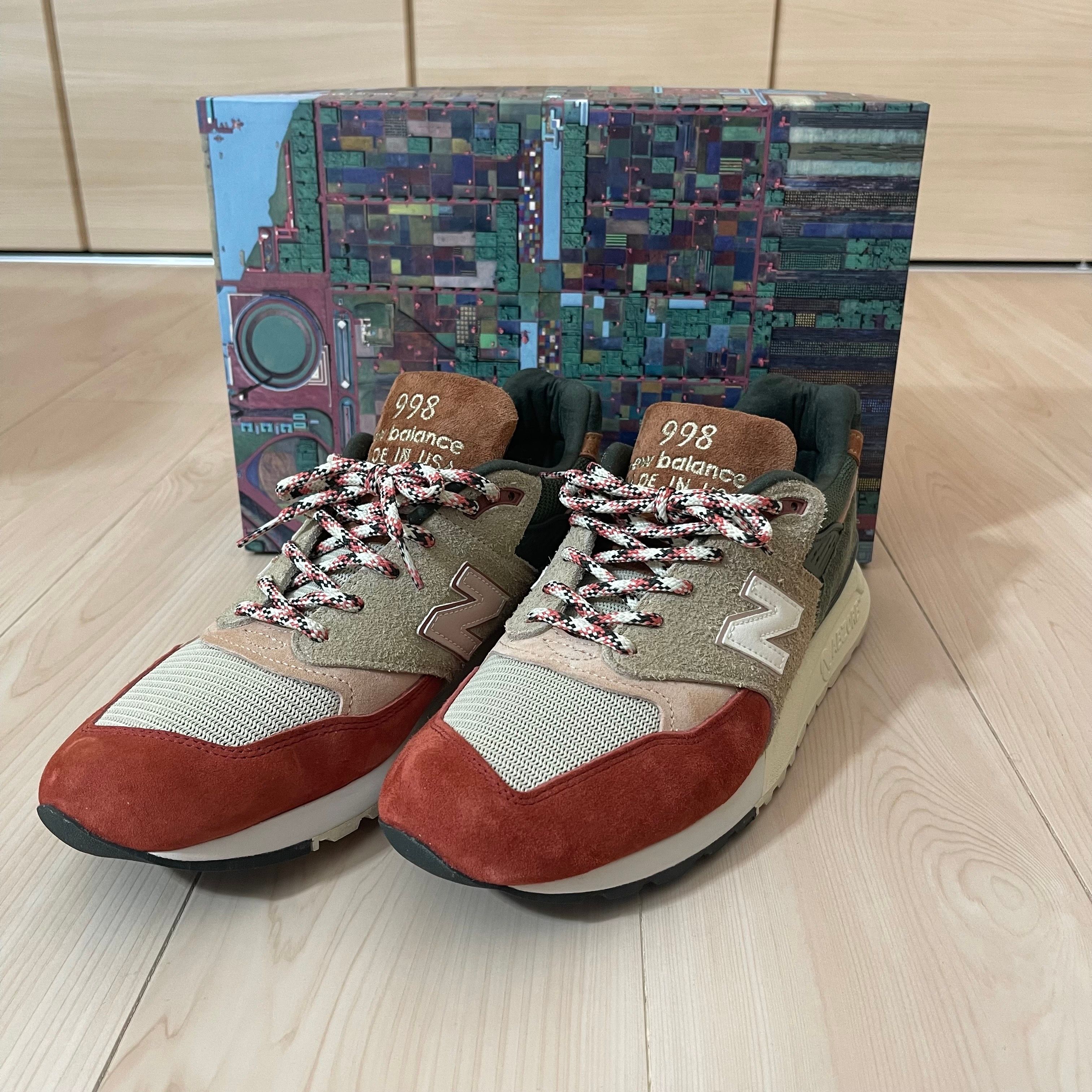 KITH Ronnie Fieg and the Frank Lloyd Wright Foundation × New Balance 998 "Beige/Chutney"