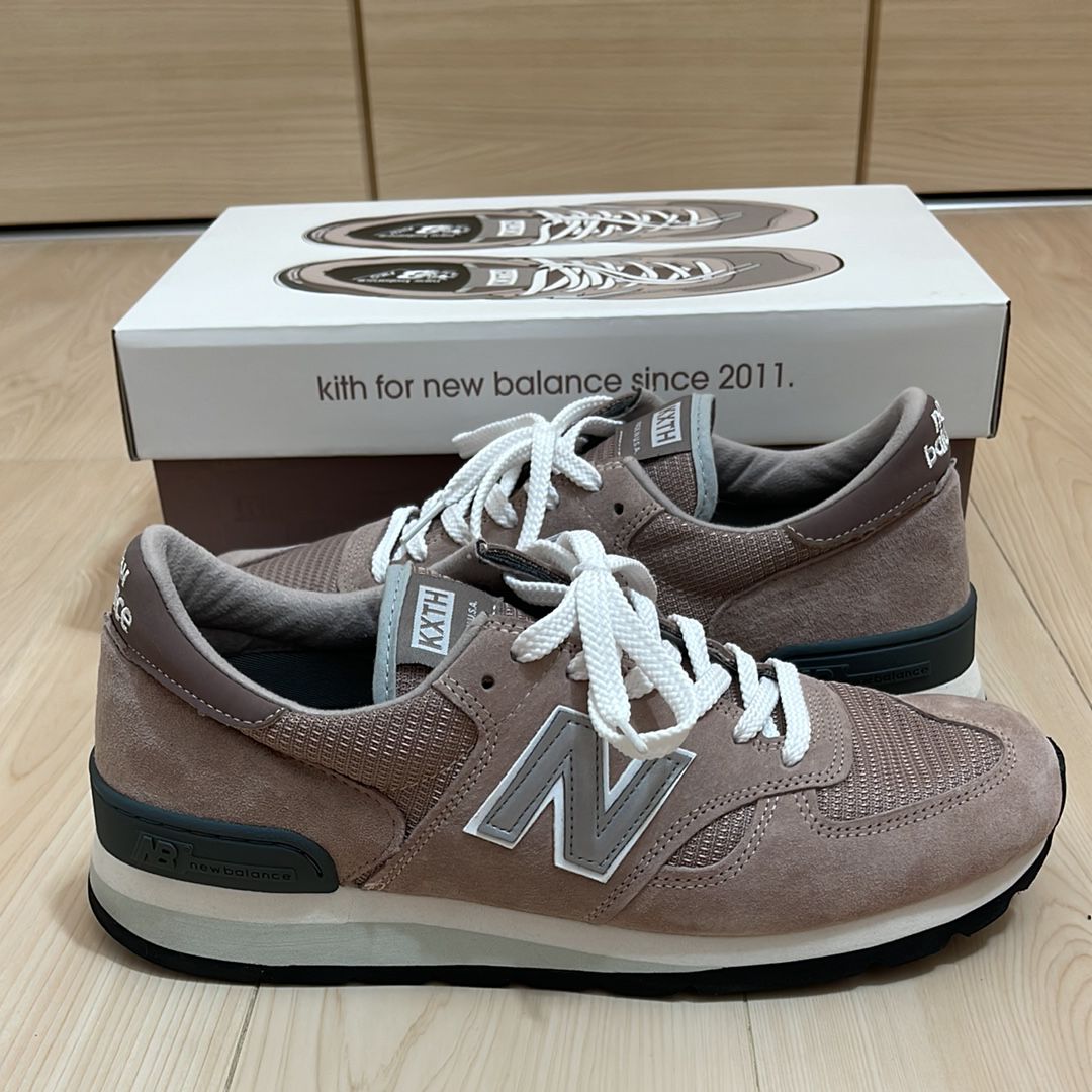 KITH × New Balance 990V1 "Dusty Rose"