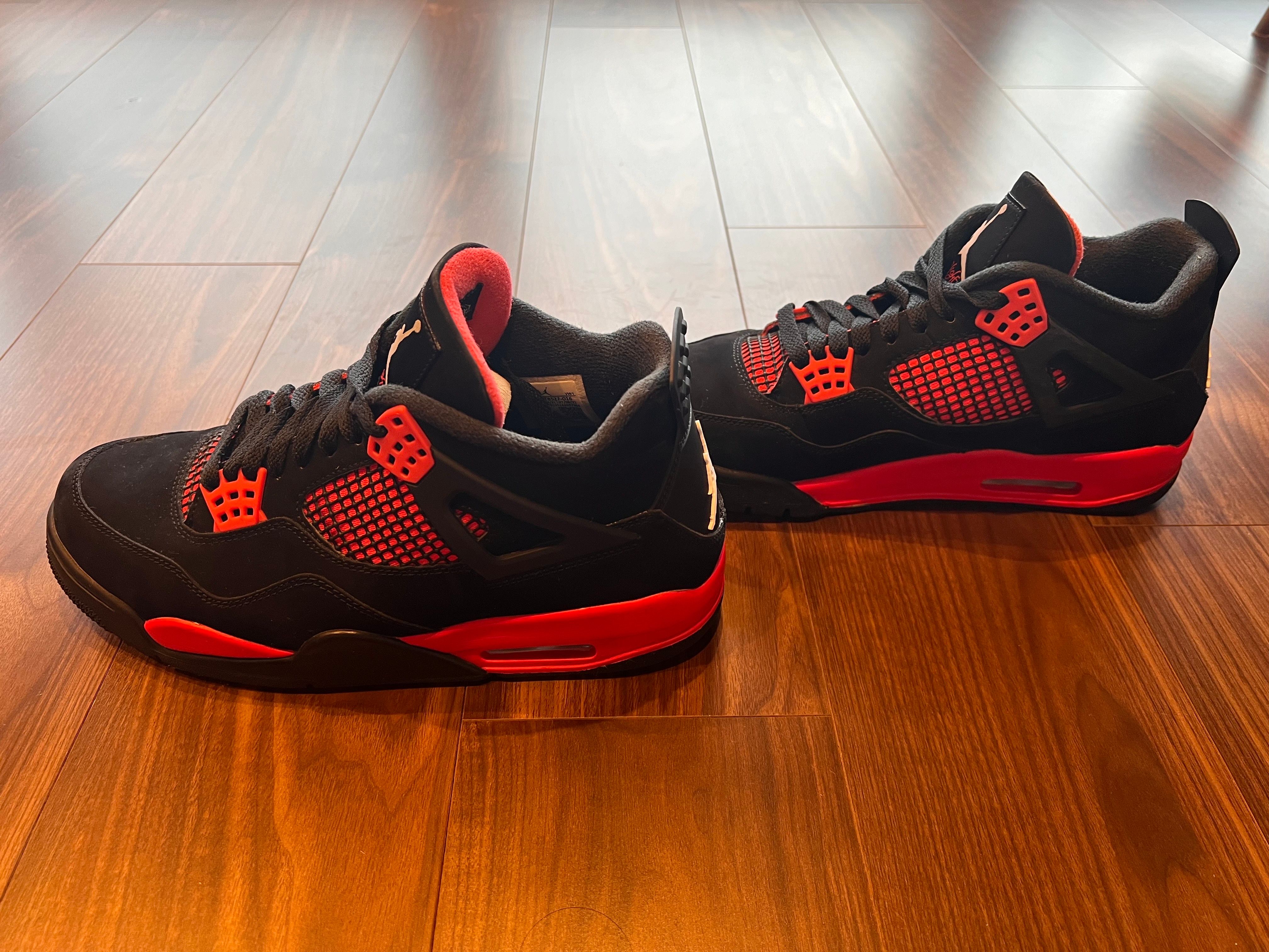 Nike Air Jordan 4 "Red Thunder/Crimson"