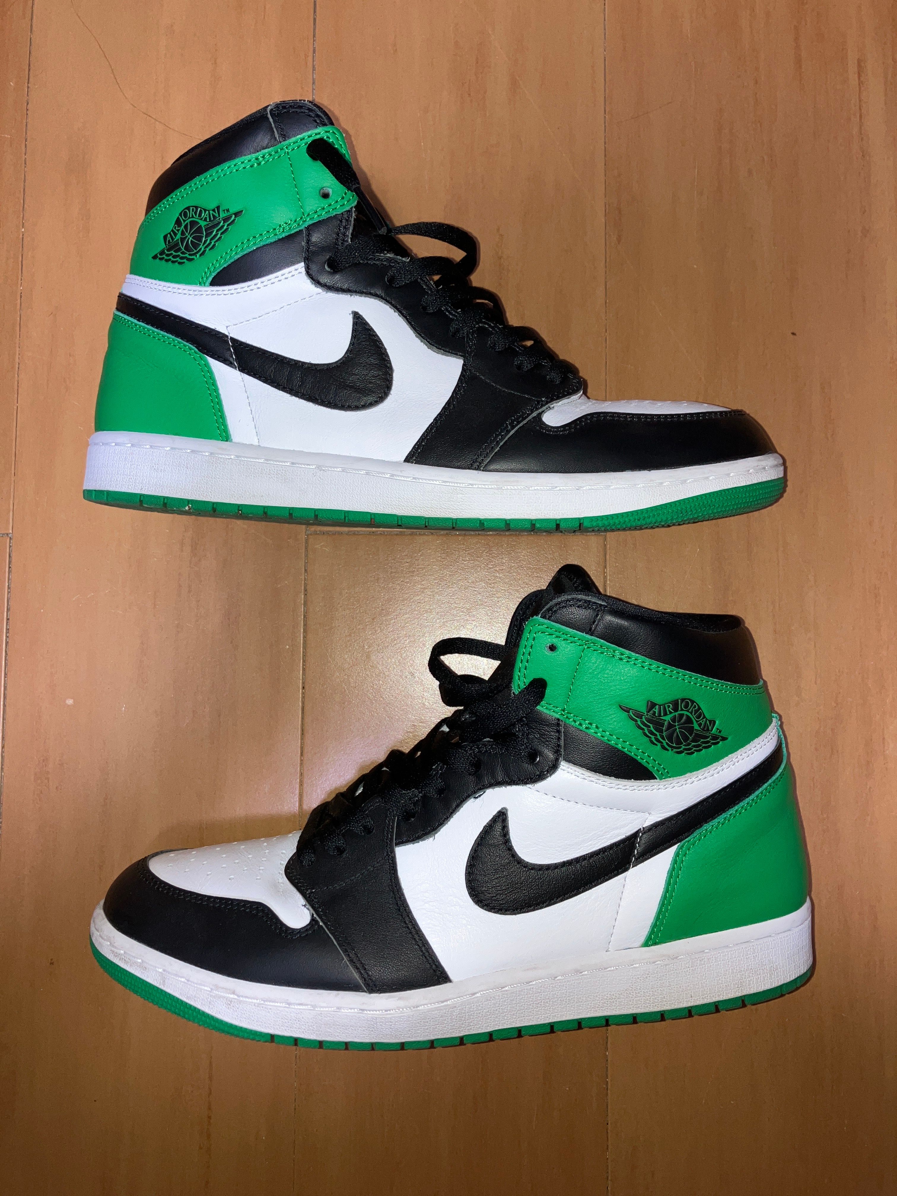 Nike Air Jordan 1 Retro High OG "Celtics/Black and Lucky Green" (2023)