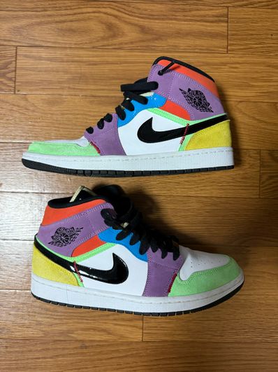 Nike Women's Air Jordan 1 Mid "Multi Color"