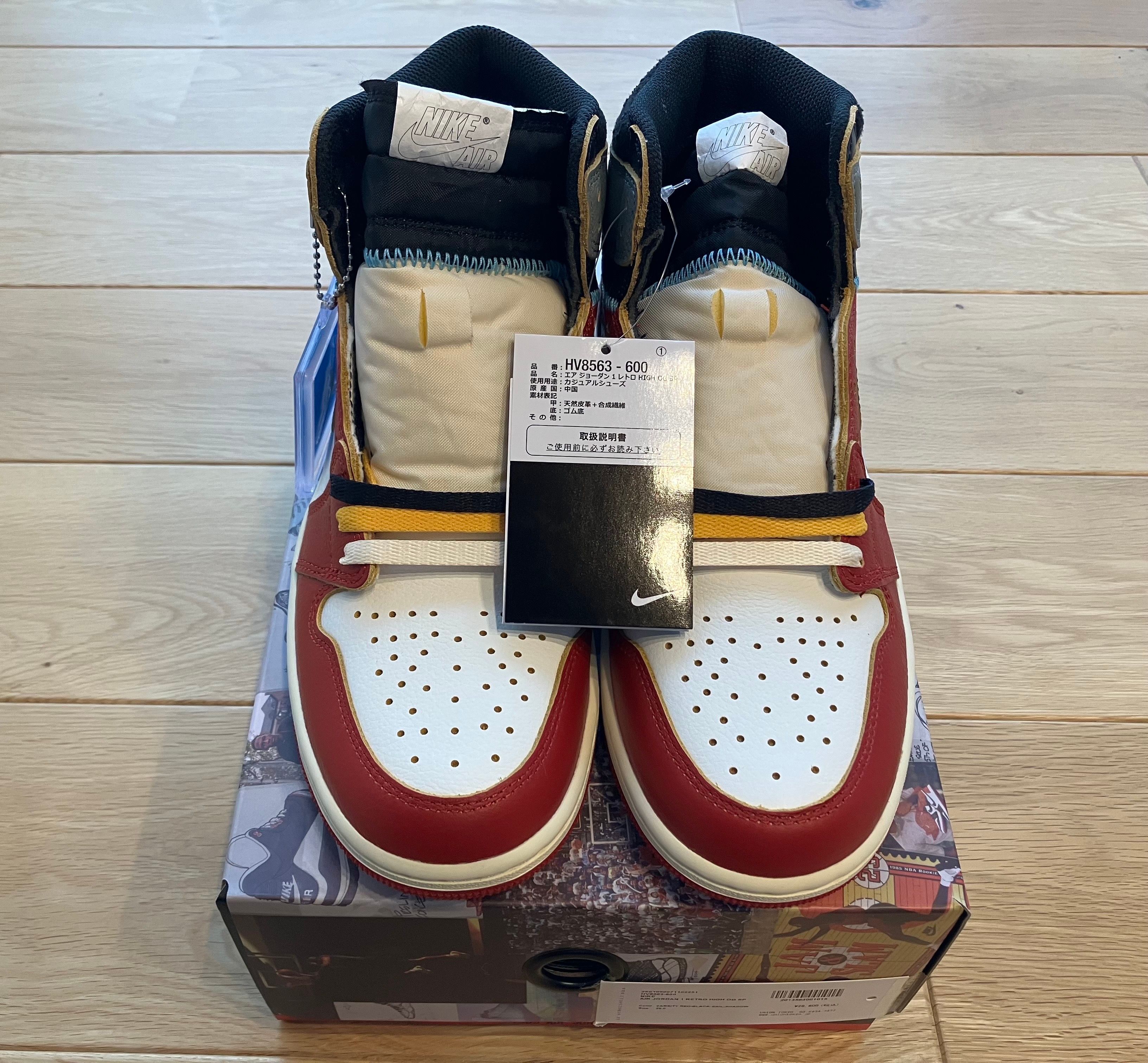 UNION × Nike Air Jordan 1 Retro High OG "Chicago/Shadow"