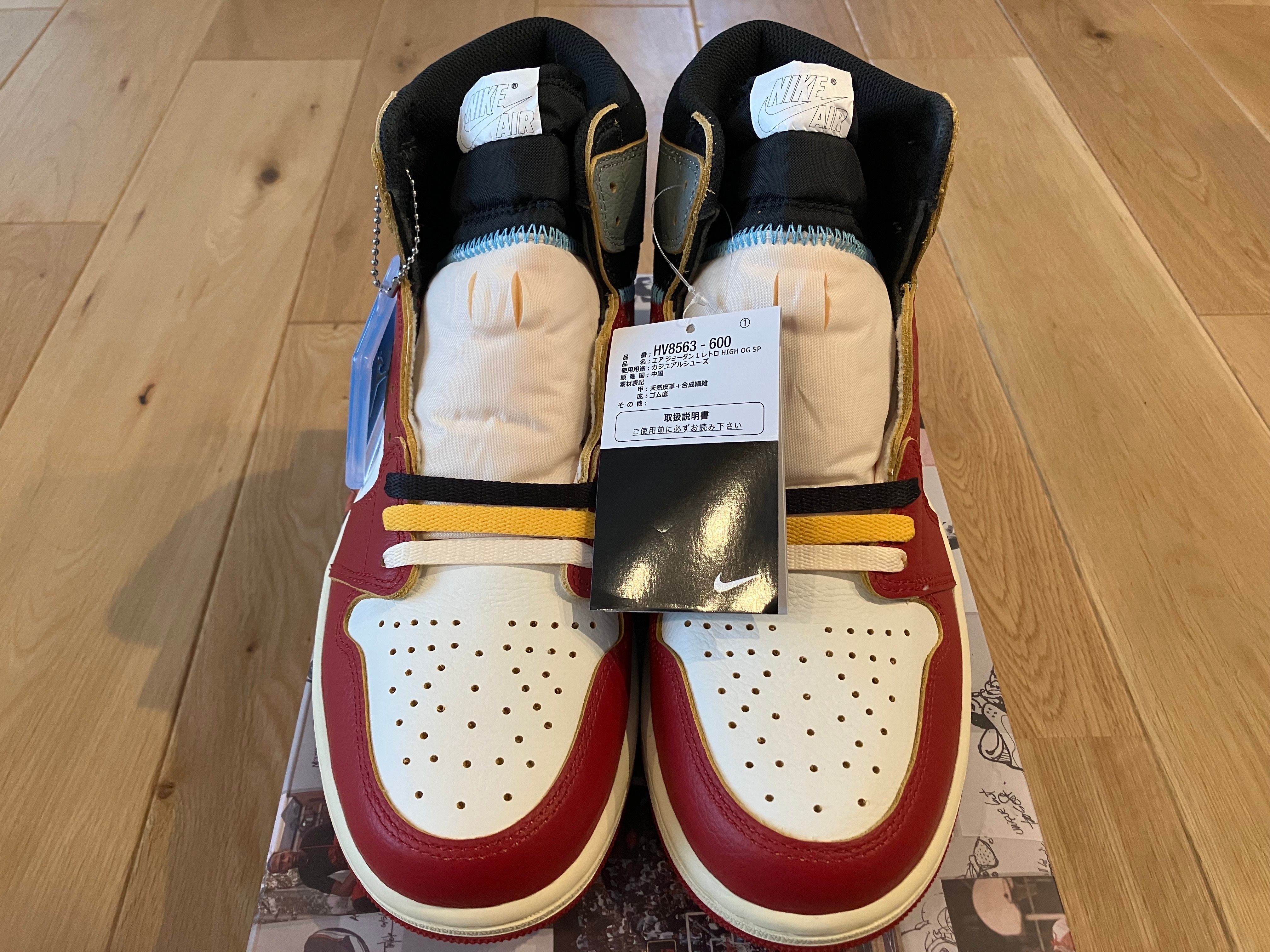 UNION × Nike Air Jordan 1 Retro High OG "Chicago/Shadow"