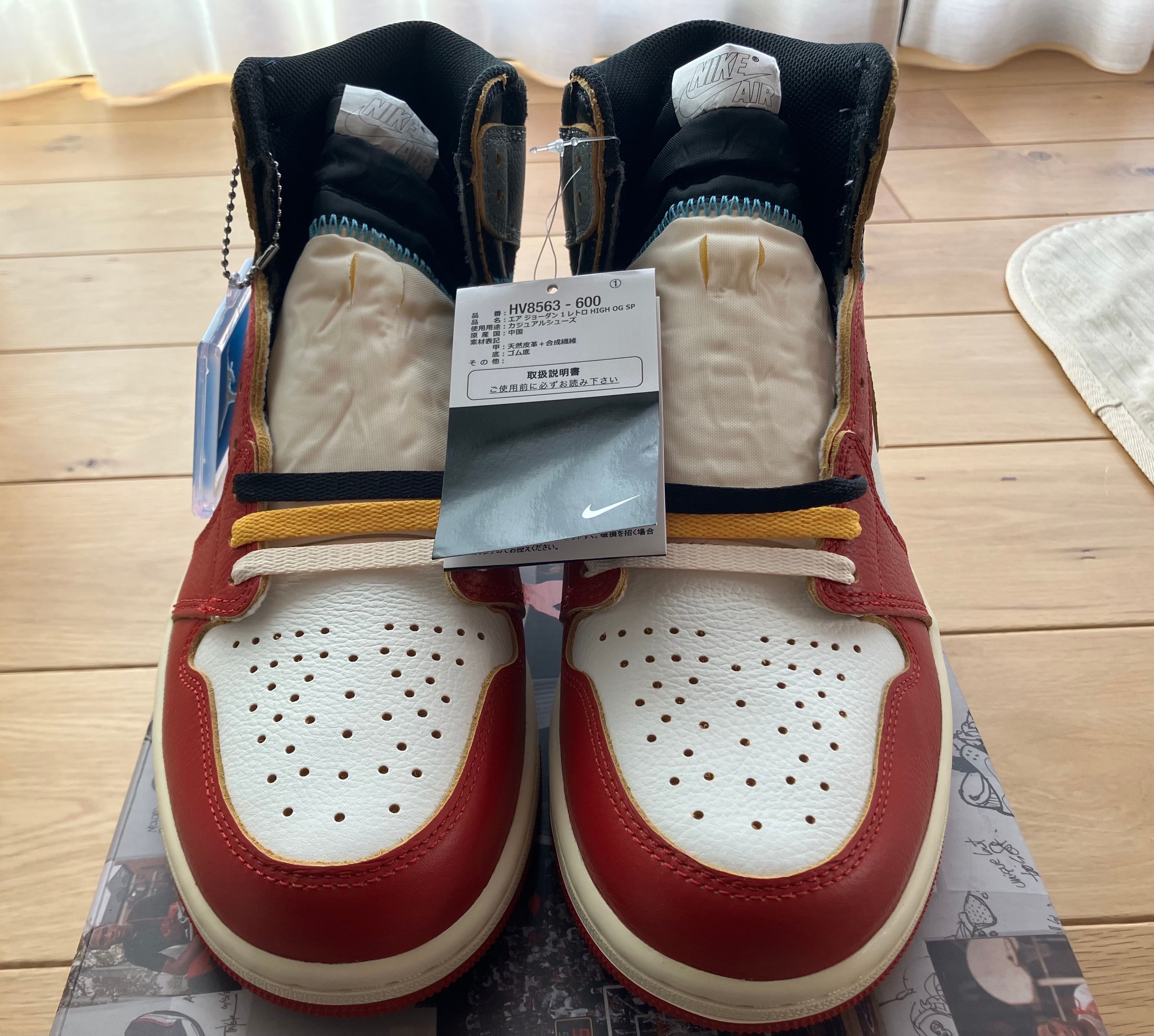 UNION × Nike Air Jordan 1 Retro High OG "Chicago/Shadow"