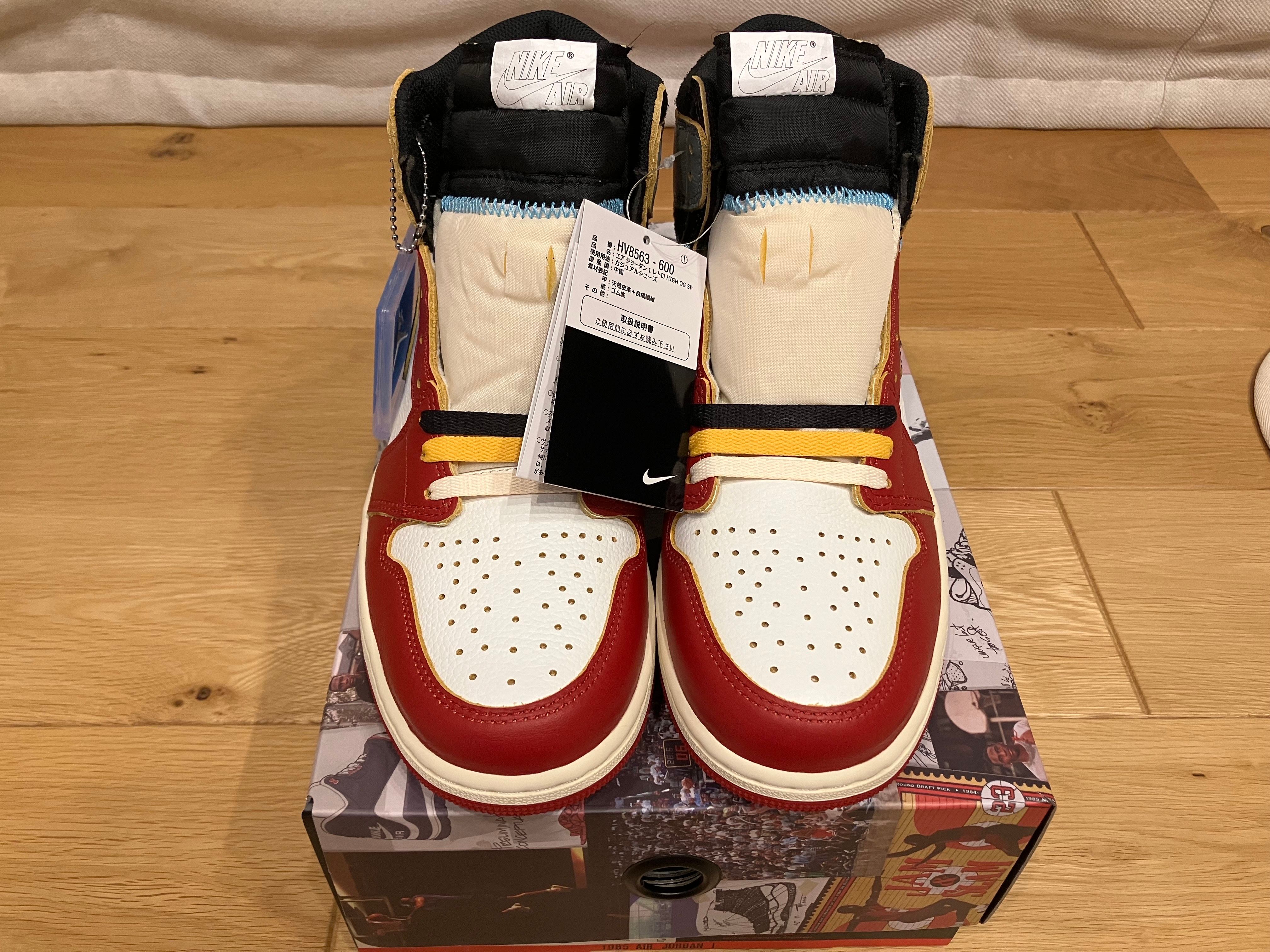 UNION × Nike Air Jordan 1 Retro High OG "Chicago/Shadow"