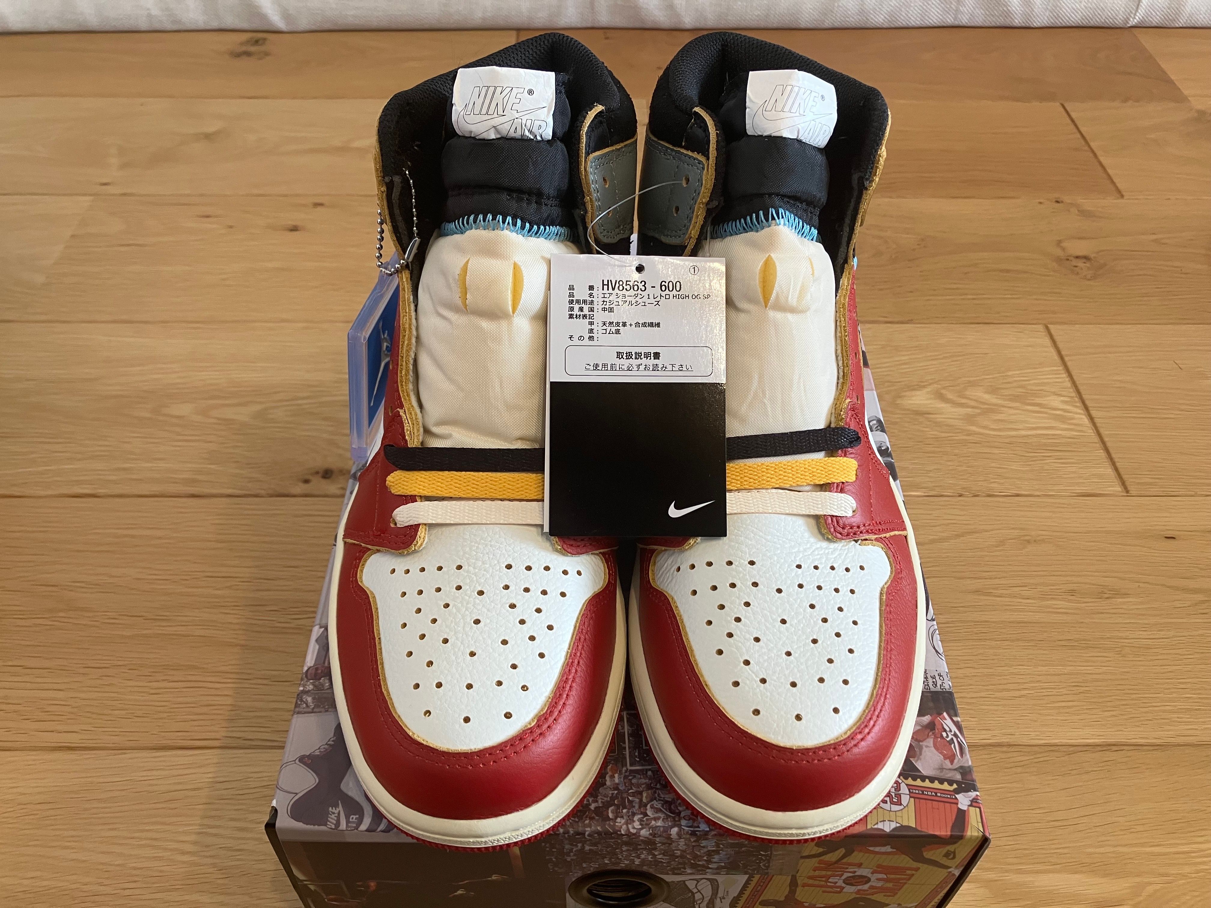 UNION × Nike Air Jordan 1 Retro High OG "Chicago/Shadow"