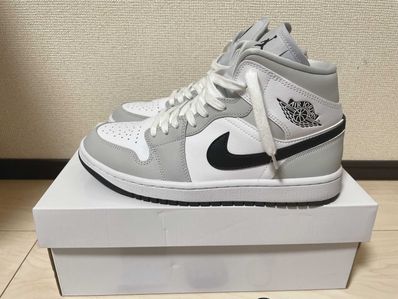 Nike Women's Air Jordan 1 Mid "Grey Fog/White/Black"