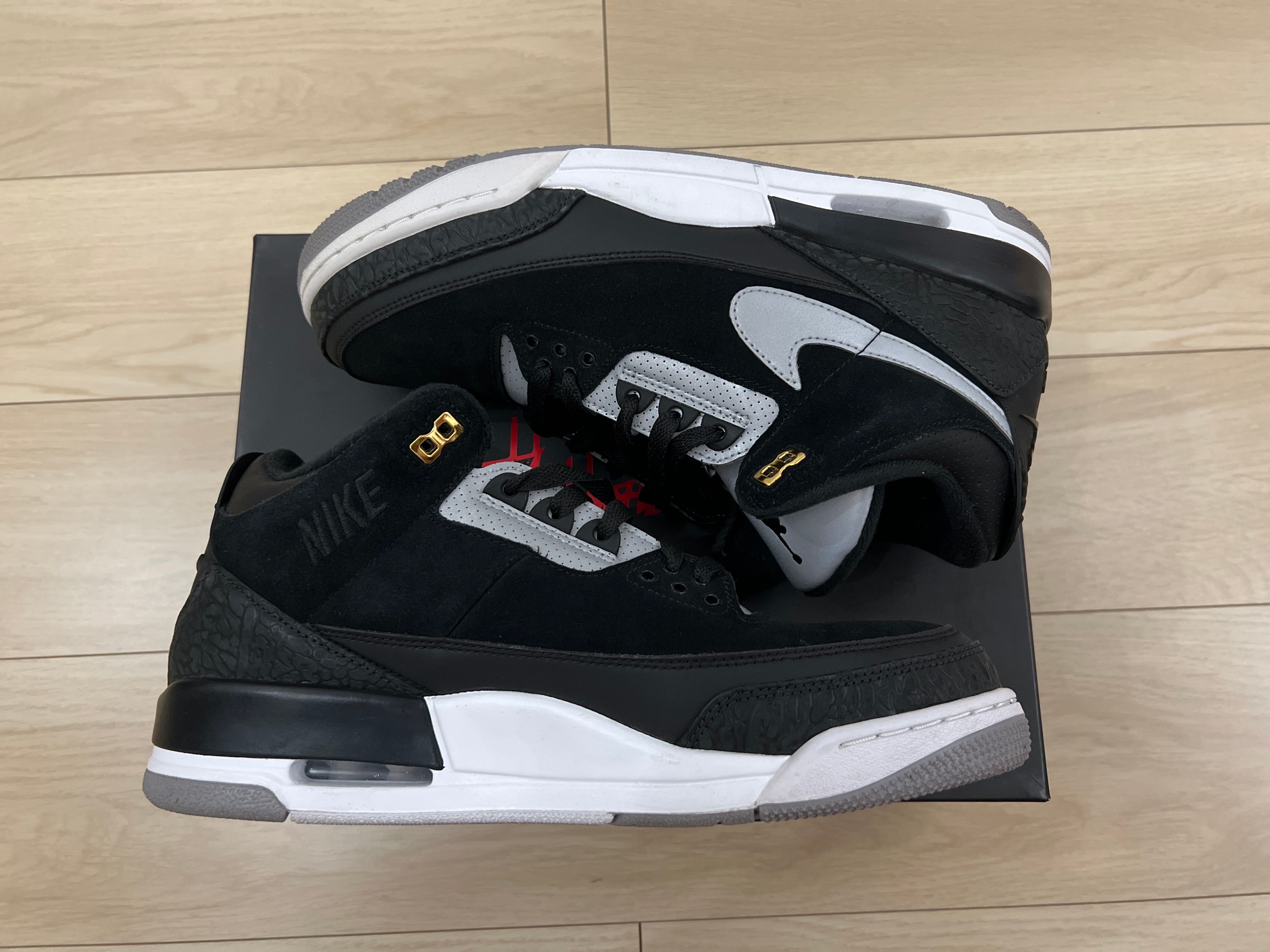 Nike Air Jordan 3 Retro Tinker "Black/Cement Grey"