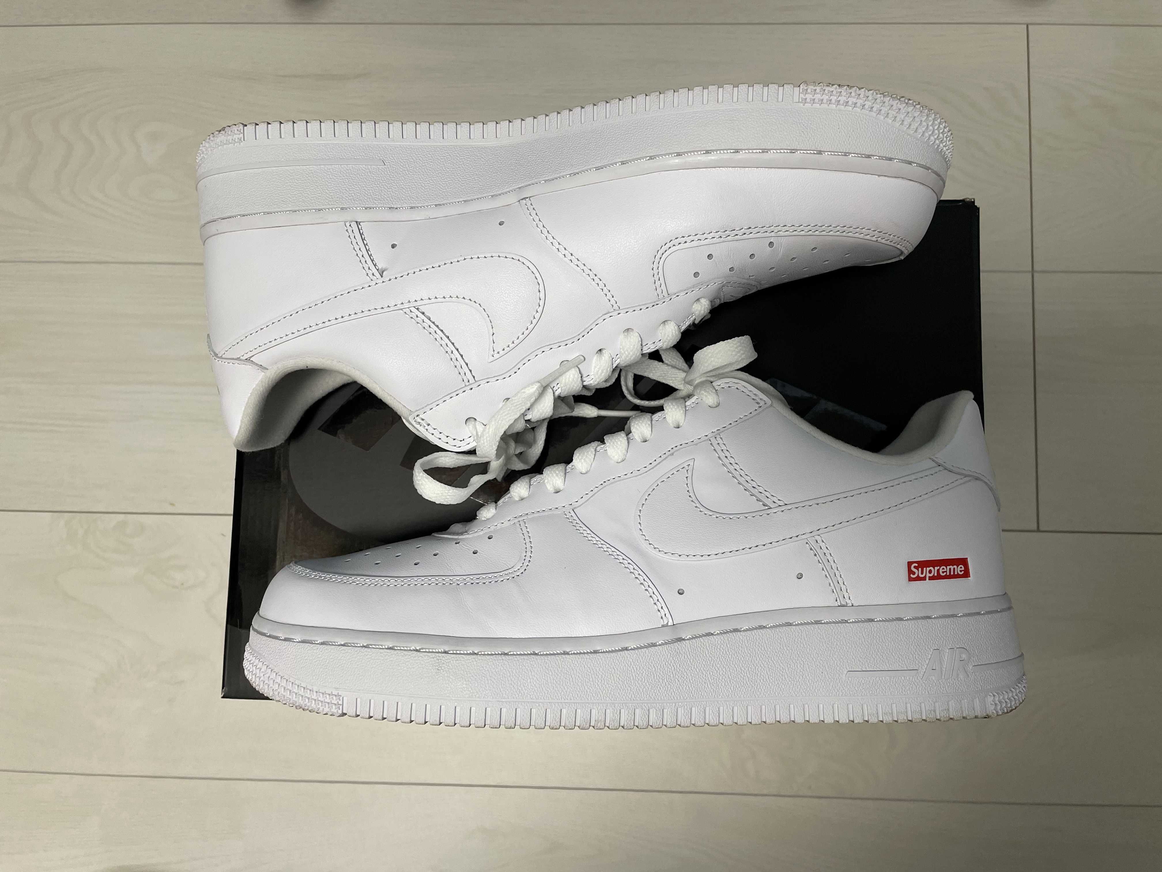 Supreme × Nike Air Force 1 Low "White"