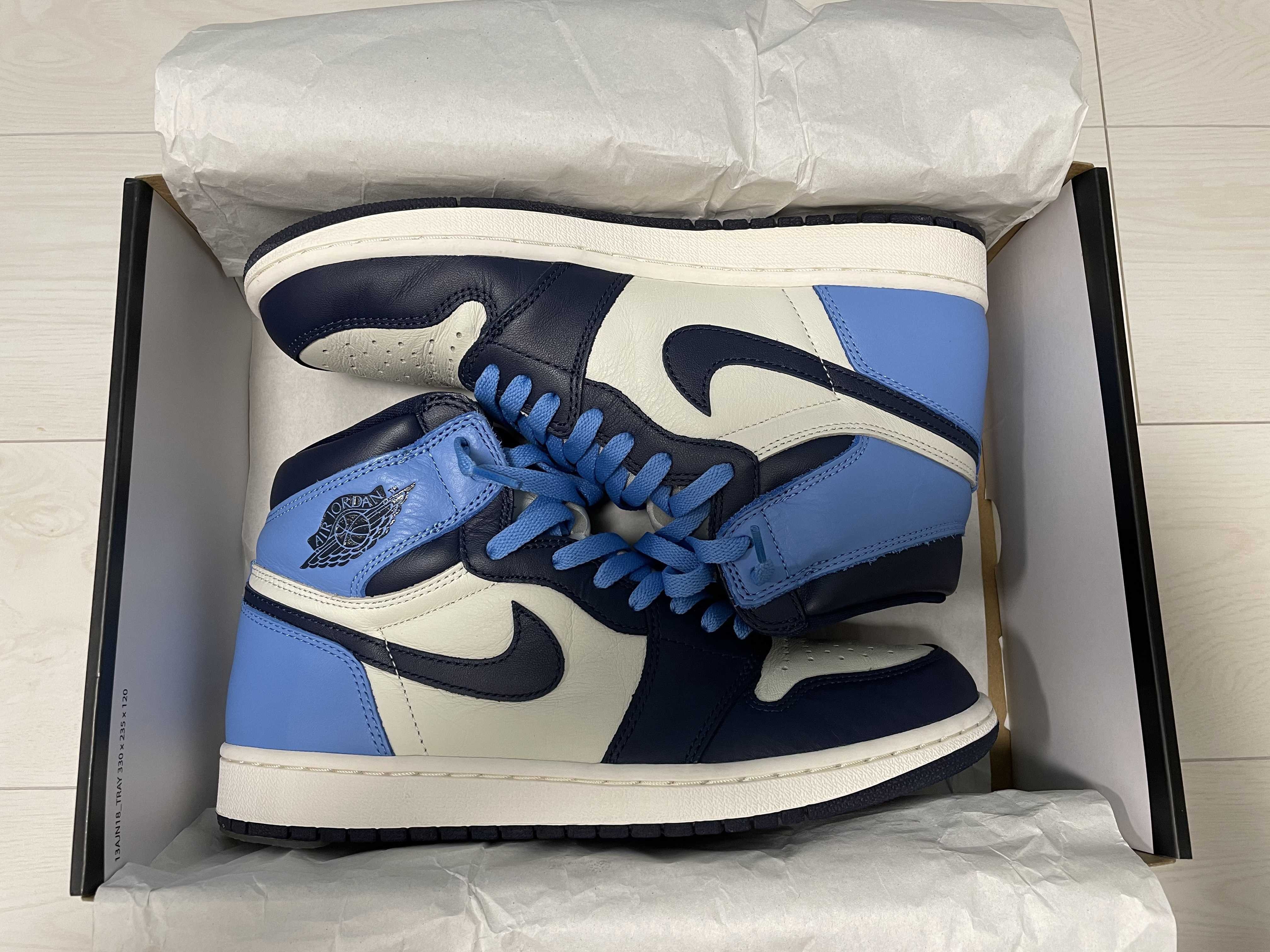 Nike Air Jordan 1 Retro High OG "Obsidian/University Blue"