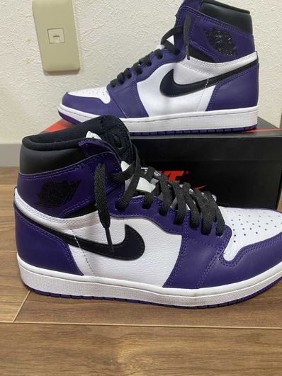 Nike Air Jordan 1 Retro High OG "Court Purple White/Black" (2020)