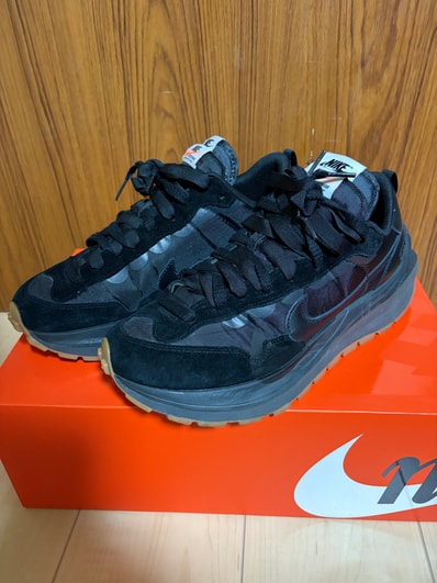 sacai × Nike Vapor Waffle "Black Gum"