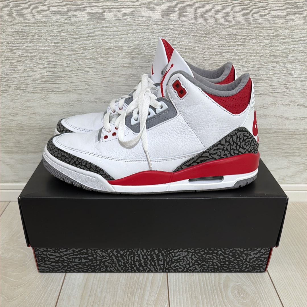 ナイキ エアジョーダン3 レトロ OG "ファイヤーレッド" (2022)