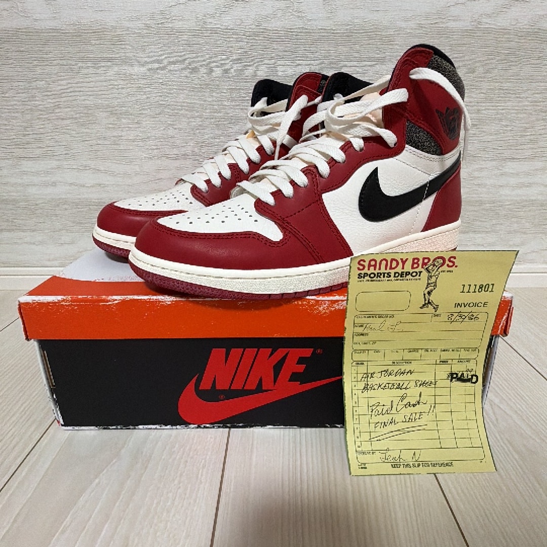 Nike Air Jordan 1 High OG "Lost & Found/Chicago"