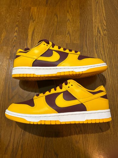 Nike Dunk Low Retro "University Gold and Deep Maroon"