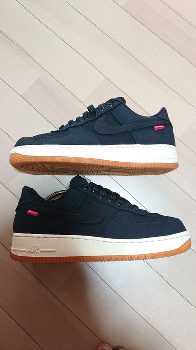 Supreme × Nike Air Force 1 Low Premium '08 NRG "Black"