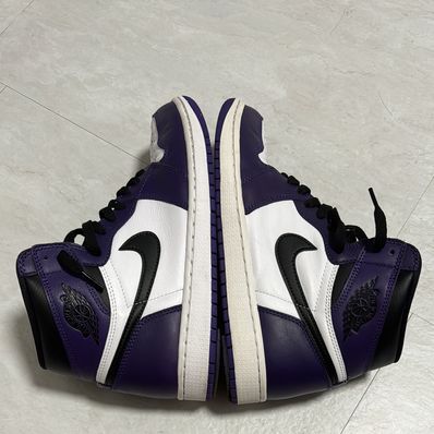 Nike Air Jordan 1 Retro High OG "Court Purple White/Black" (2020)