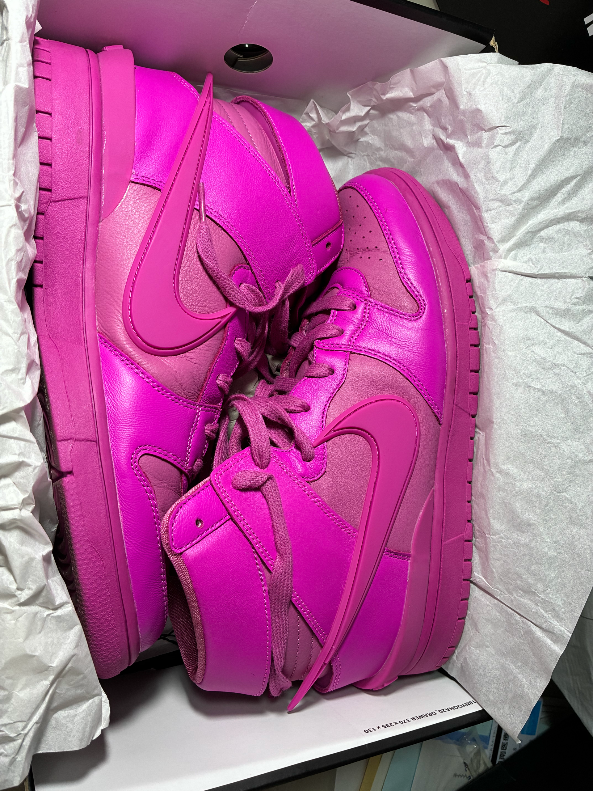 AMBUSH × Nike Dunk High "Pink"