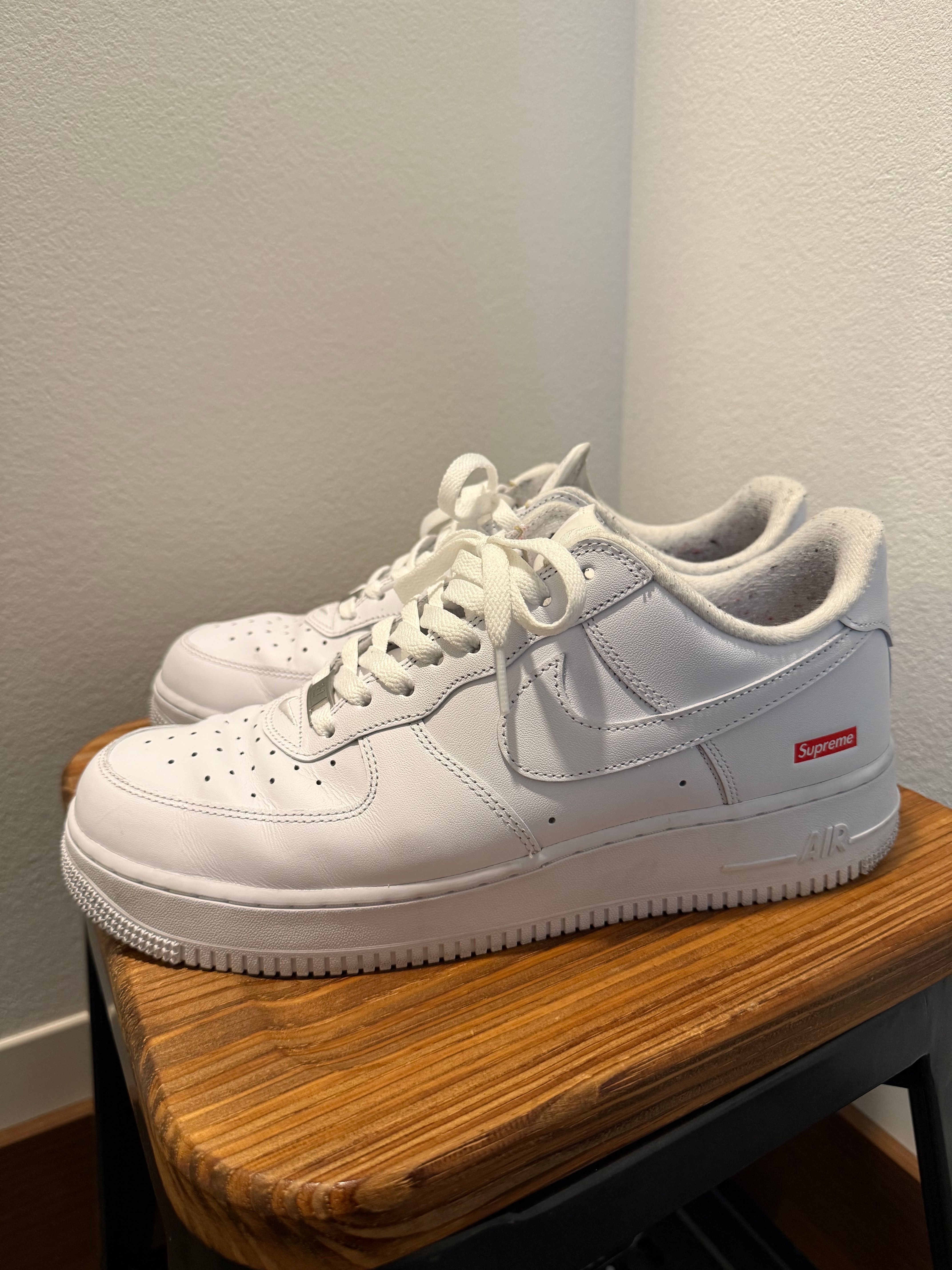 Supreme × Nike Air Force 1 Low "White"