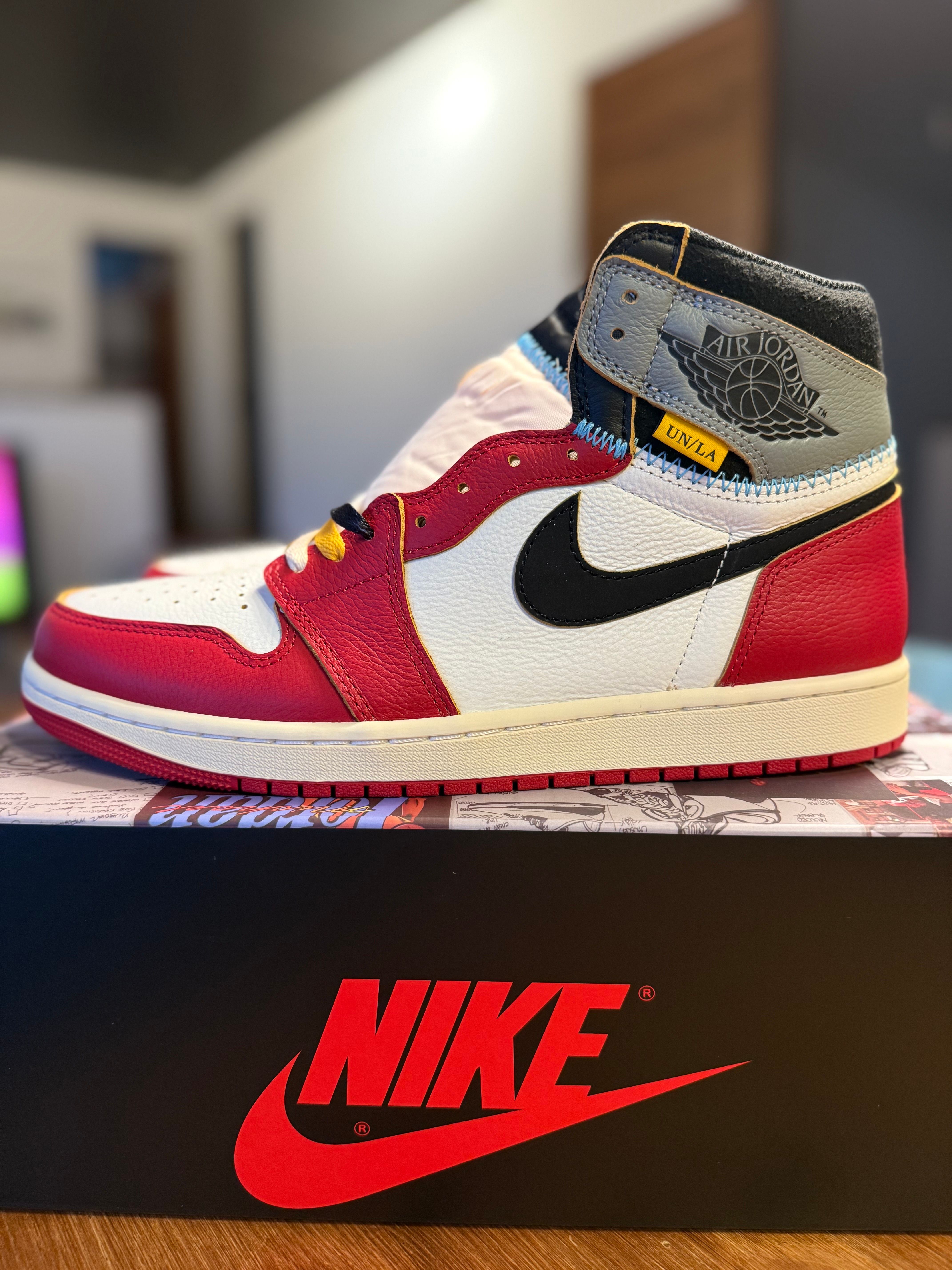 UNION × Nike Air Jordan 1 Retro High OG "Chicago/Shadow"