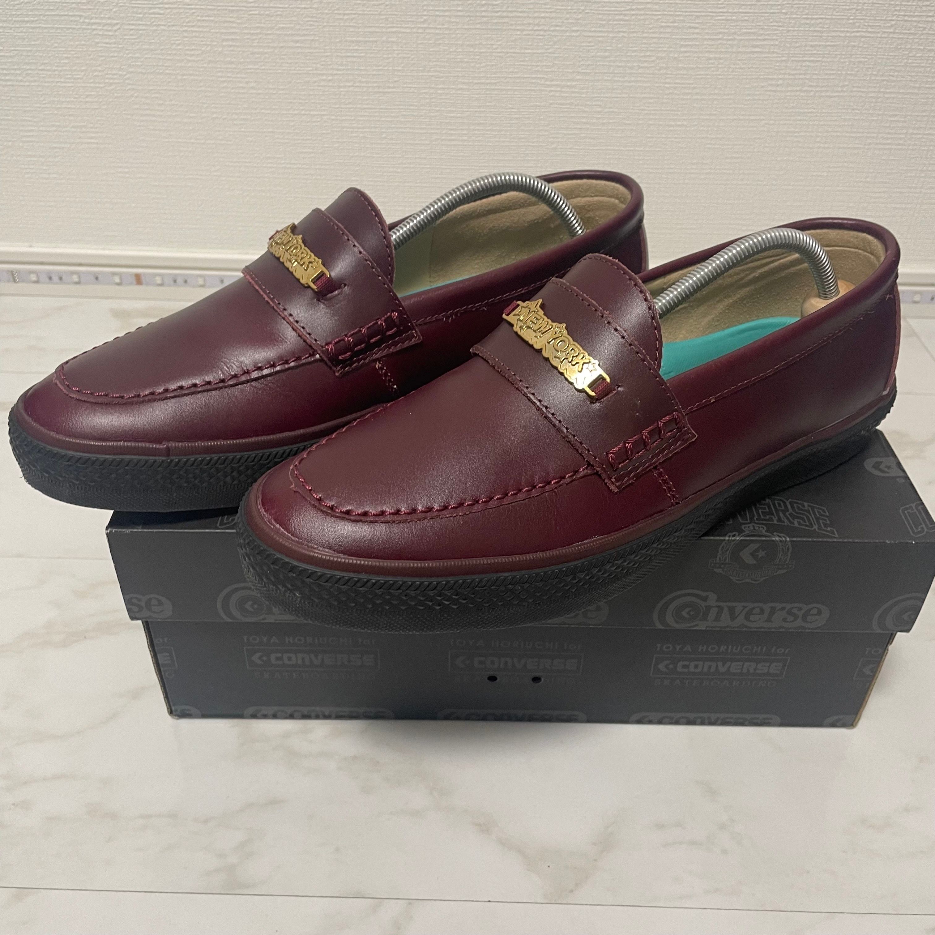 Toya Horiuchi × Converse CS Loafer SK + "Red Brown"