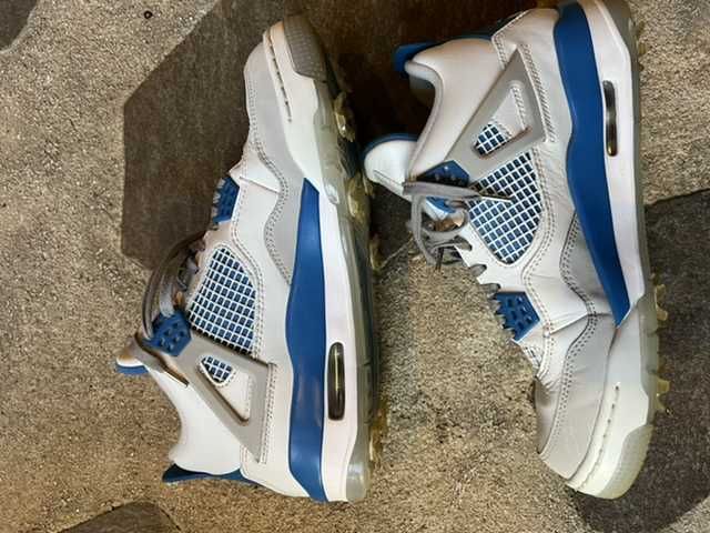 NIKE AIR JORDAN 4 GOLF "MILITARY BLUE"