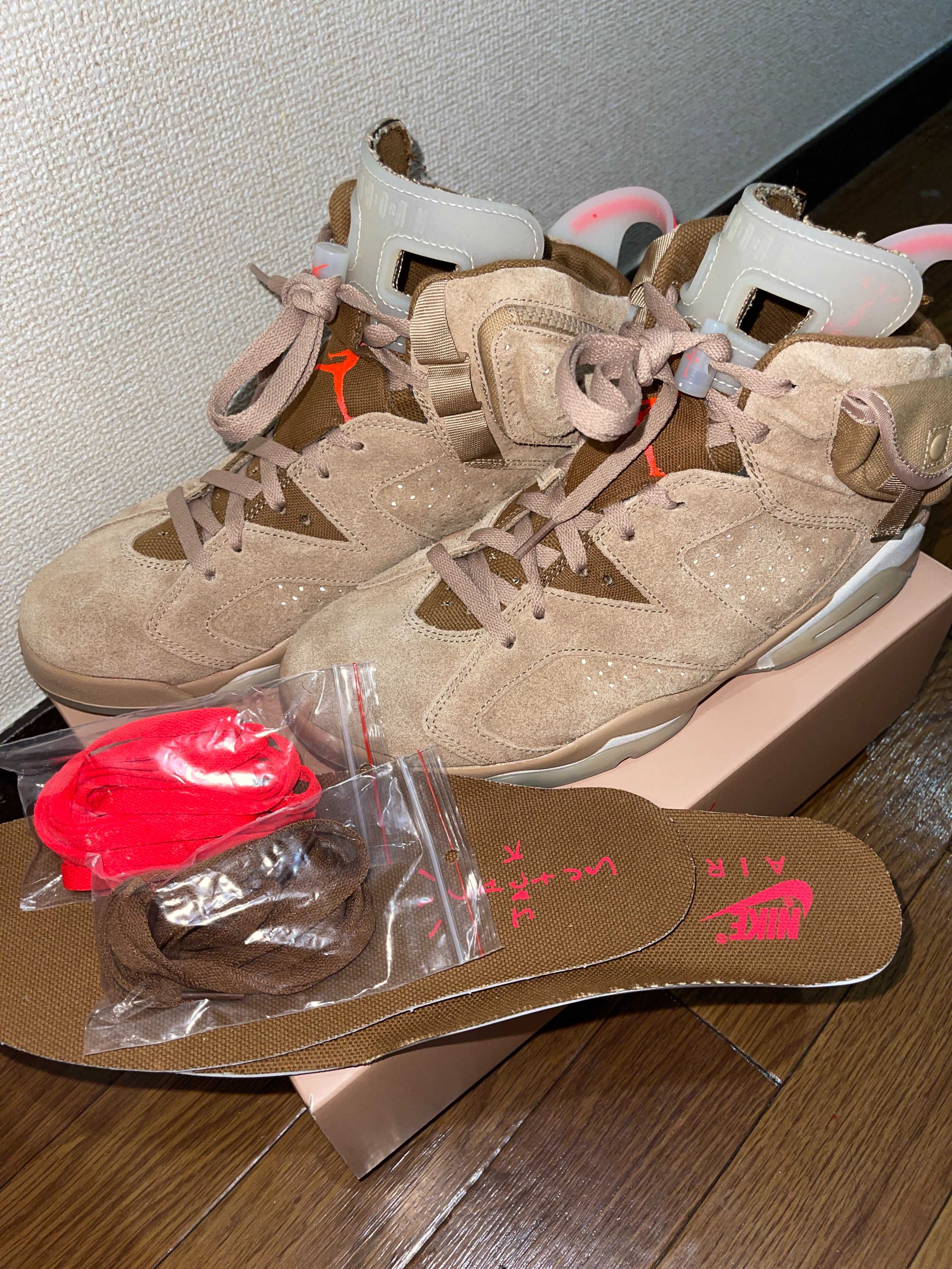 Travis Scott × Nike Air Jordan 6 "British Khaki"