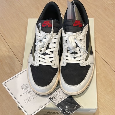 Travis Scott × Nike Women's Air Jordan 1 Low OG "Medium Olive"