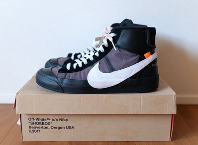 Off-White × Nike Blazer Studio Mid "Grim Reaper"