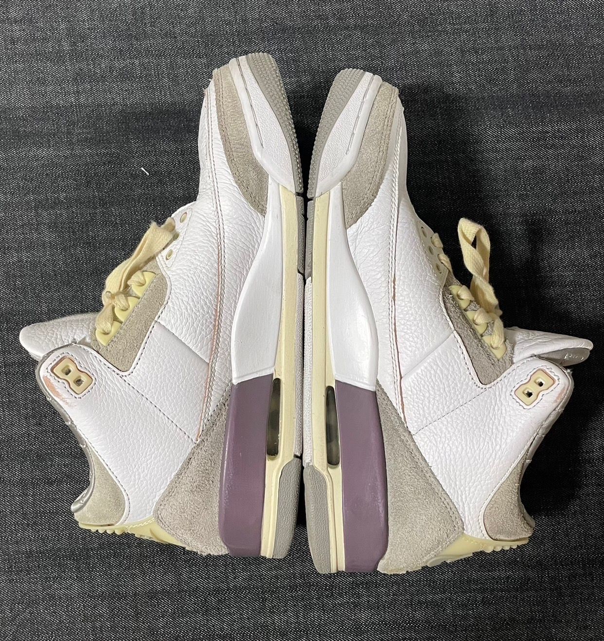 A Ma Maniere × Nike Women's Air Jordan 3 Retro SP "White/Medium Grey Violet Ore"