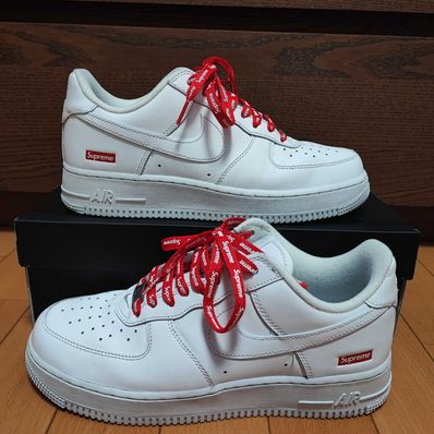 Supreme × Nike Air Force 1 Low "White"
