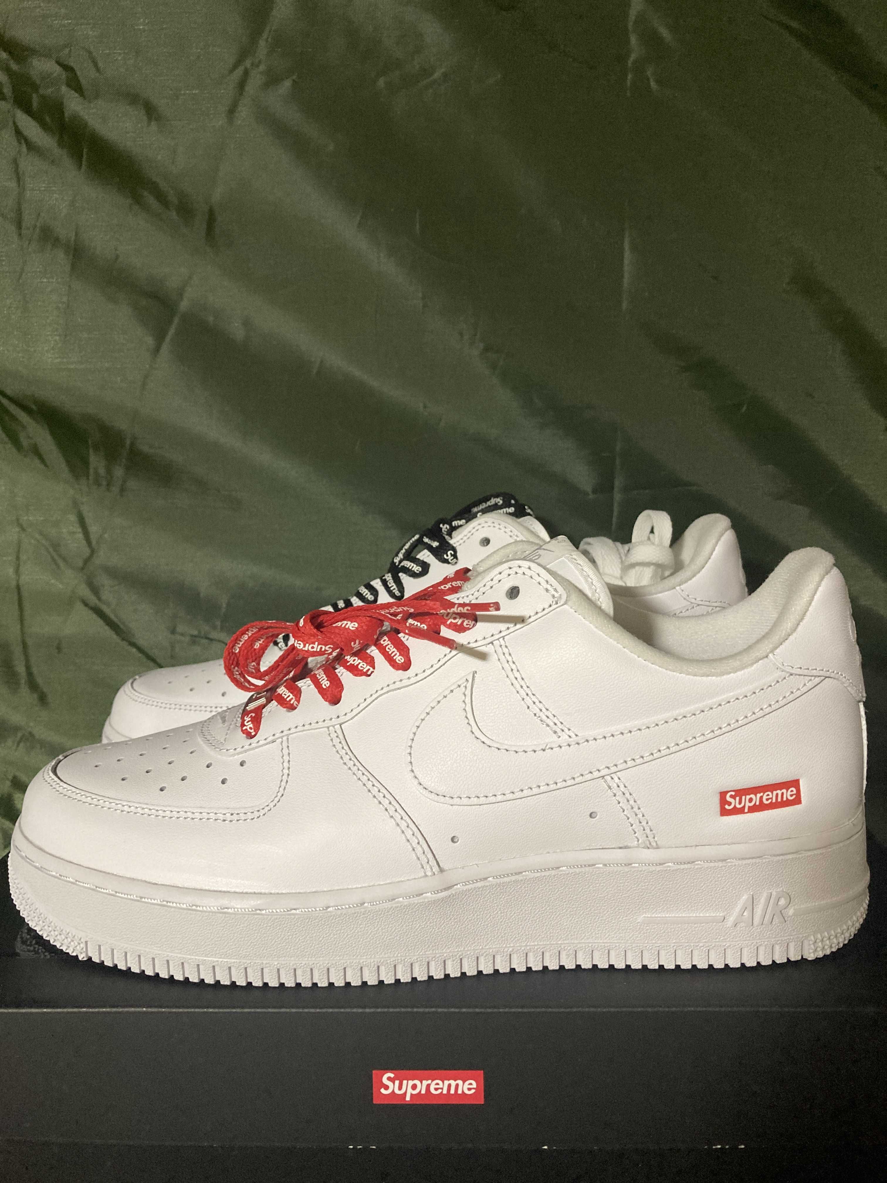 Supreme × Nike Air Force 1 Low "White"
