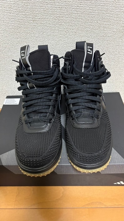 Nike Lunar Force 1 Duckboot "Black/Metallic Silver/Anthracite"