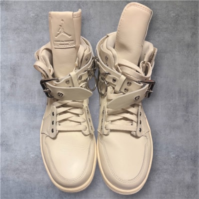 COMME des GARCONS × Nike Air Jordan 1 High "White"