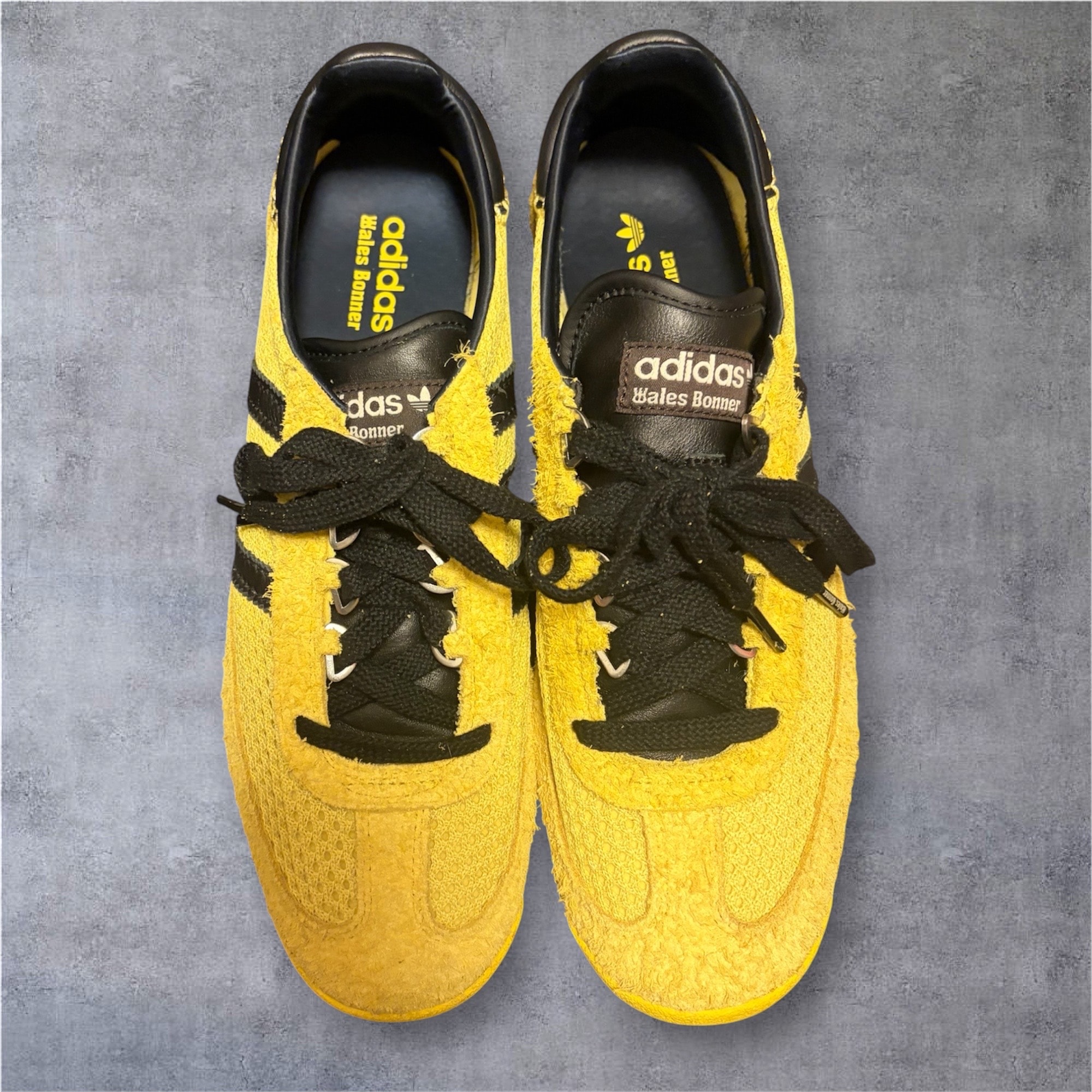 Wales Bonner × adidas SL76 "Yellow/Bold Orange/Core Black"