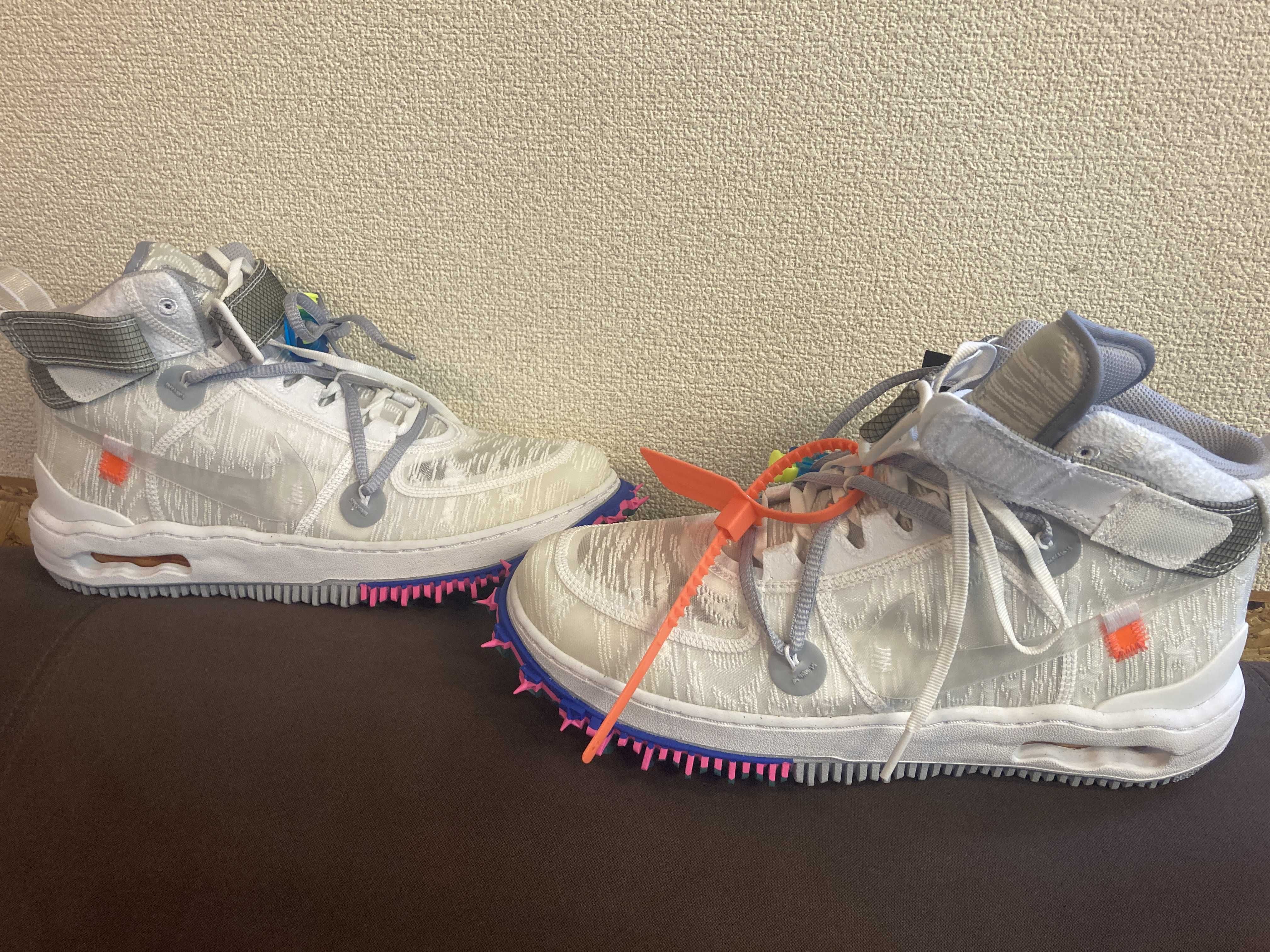 Off-White × Nike Air Force 1 Mid "White"